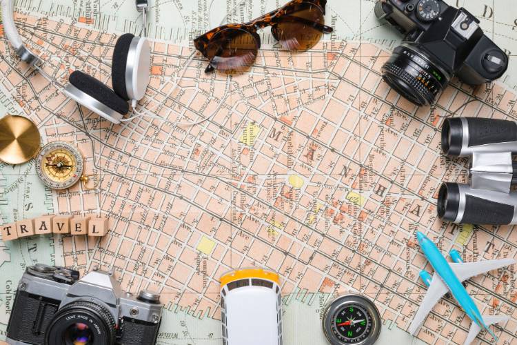 limites e fronteiras para viagens